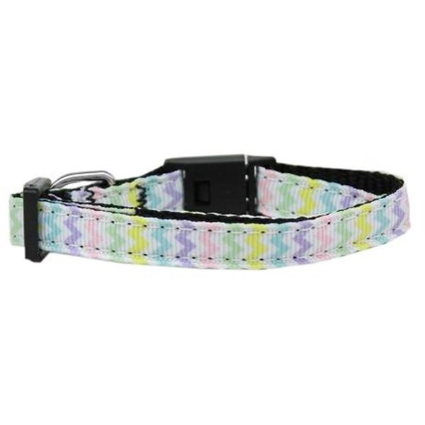 Unconditional Love Spring Chevron Nylon Cat Collar UN805187